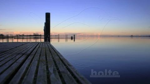 Sunset at the Gristower Wieck