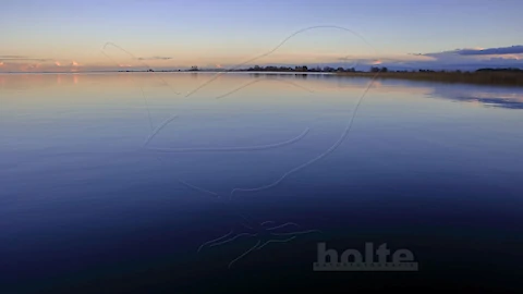 Sunset at the Gristower Wieck