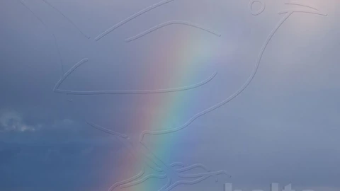 Rainbow at the Greifswalder Bodden